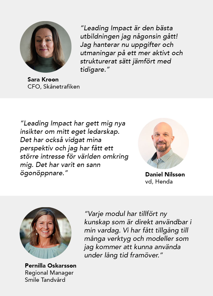 Vad deltagarna tycker om EFL:s Executive Management Program