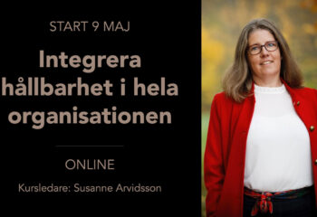 Ny onlinekurs: Integrera hållbarhet i hela organisationen